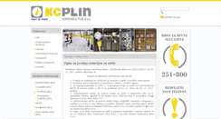 Desktop Screenshot of koprivnica-plin.hr